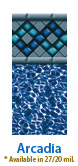 Arcadia Inground Pool Liner - Click to Enlarge
