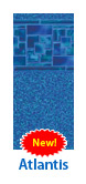 Atlantis Inground Pool Liner - Click to Enlarge
