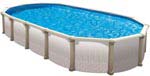 Click to View Round and Oval Malibu Above Ground Swimming Pools