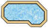 Grecian Lazy L Inground Pool