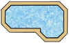 Grecian L Inground Pool