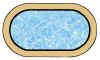 Oval Inground Pool