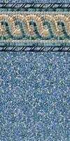 Tan Mosaic Vinyl Liner Pattern