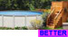 Barbados XL Above Ground Pool and Liner Only