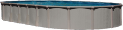 Oval Buttress Free 54" Bermuda Above Ground Pools