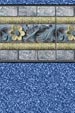 Blossom Tile Pattern Inground Pool Liners