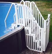 Confer Above Ground Pool Step Enclosure Kit