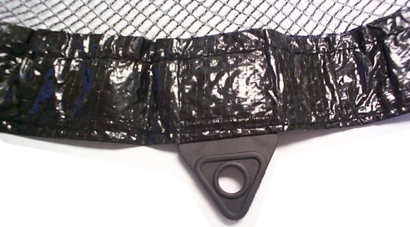 view of leaf net grommet