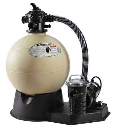 Meteor Sand Filter System for Above Ground Pools