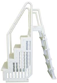 Easy Step Above Ground Pool Step with Outside Ladder