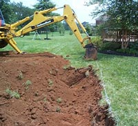 Swimming Pool Installation - Excavation