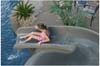 Turbotwister Swimming Pool Slide Flume