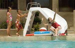 Interfab White Water Pool Slides