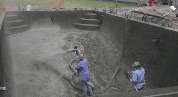 Gunite Inground Pool are the Most Expensive and Labor Intenstive Pools to build.