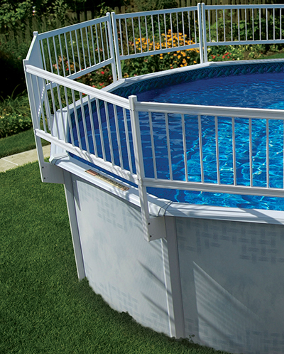 Universal Resin Above Ground Pool Fence