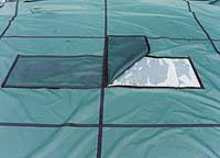 Loop Loc Solid Safety Pool Covers with Drain Panel