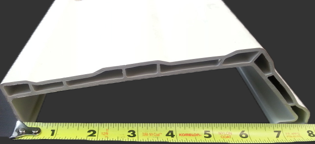 CaliMar Top Rail Cross Section