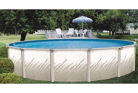 Pretium 15' Round Above Ground Pool Kit with Standard Package | 52" Wall | 53661