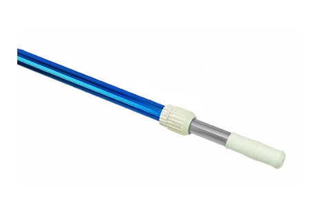Aluminum Telescopic Ribbed Pole 8' - 16' with Cam Lock and Grip | R500070 | PS132
