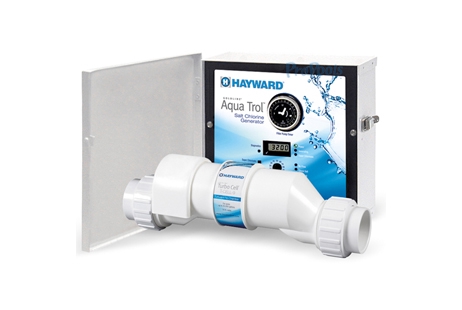 Hayward AquaTrol Above Ground Salt Chlorine Generator | Return Jet Twist Lock | 18K Gallons | W3AQ-TROL-RJ-TLv| 55648