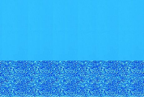 21' x 42' Oval Blue Wall / Print Bottom Overlap Above Ground Pool Liner | LI2142MB | 55770