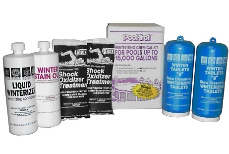 Non-Chlorine Winterizing Kit for 15,000 Gallon Pools | QUA-50-0150