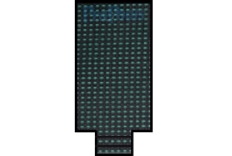 PoolTux  KING99 Green Mesh Safety Cover | 20' x 40' | CENTER STEP | CSPTGMP20401