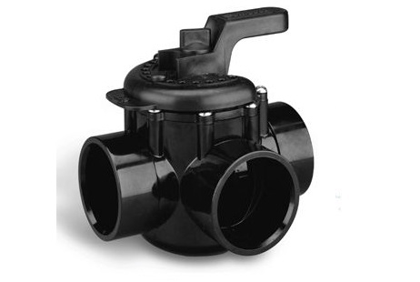 Pentair Lube-Free Diverter Valve 3 Port PVC 1.5-2" | 263037