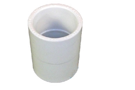 Lasco 1.5" Schedule 40 PVC Slip Coupling Socket SlipxSlip | 429-015