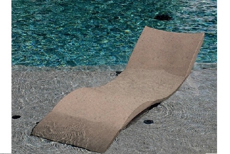 Ledge Lounger In-Pool Chaise | Sandstone | LLC-SS