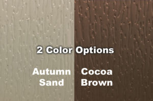 Cocoa Brown Color Panel & Autumn Sand Trim Package