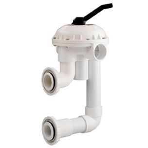 Pentair Hi-Flow Backwash Valve | White PVC | 261050