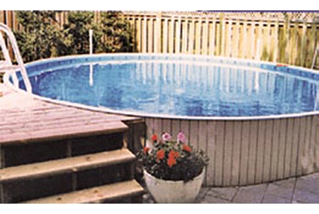 Rockwood 15' Round Above Ground Pool | Standard Package Kit | 58239