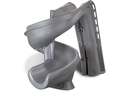 SR Smith heliX2 360 Degree Pool Slide | Gray Granite | 640-209-58124 | 58715