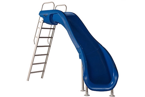SR Smith Rogue2 Pool Slide | Right Curve Blue | 610-209-5813