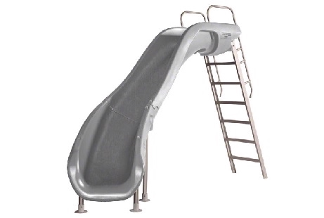 SR Smith Rogue2 Pool Slide | Left Curve | Gray | 610-209-58220