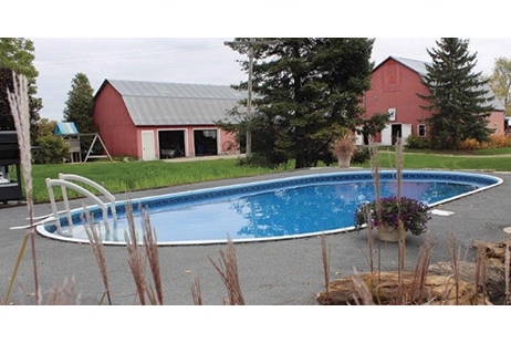 Rockwood 14' x 28' Oval Above Ground Pool | Premium Package Kit | 59089