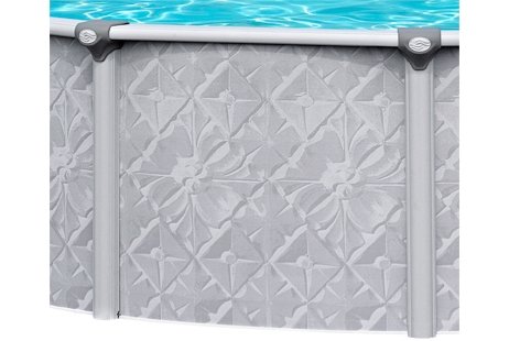 Lancaster 12'-6" x 21'-6" Oval Above Ground Swimming Pool with Savings Package | 52"ï¿½ Wall | 59341