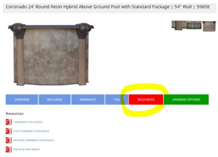 Above Ground Pool Resources