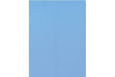 28' x 16' Oval Solid Blue 15 Mil Overlap Liner | Flat Bottom | 48" - 52" Wall | 3000 Series - Standard Duty (SD) | 5-2816-721