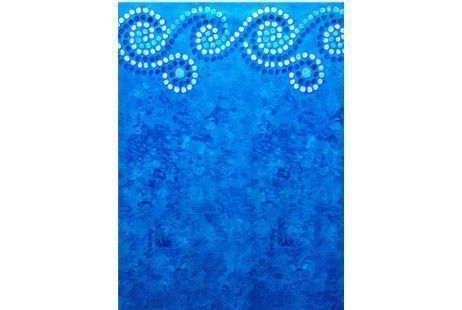 28' Round Blue Lagoon 15 Mil E-Z Clip Pool Liner | 52" and 54" Wall Heights | 3000 Series - Standard Duty (SD) | 5-2800 LAGOON 2