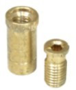 Brass Safety Cover Anchors for a concrete deck