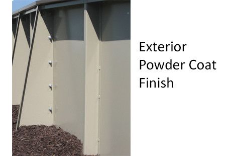 Epoxy Powder Coat Finish