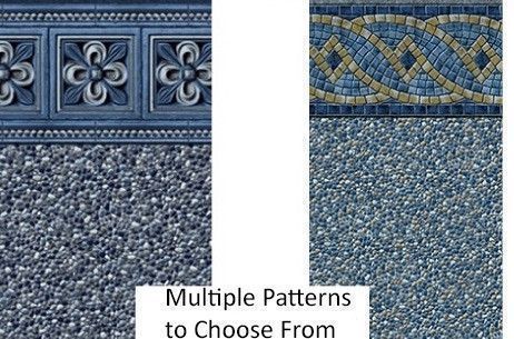 14' x 28' Mountain Oasis Shape In/On Ground Pool Vinyl Liner | 42" Wall Height | 61173