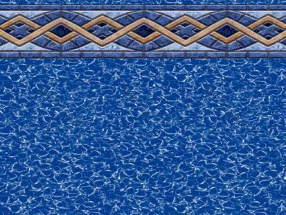 18' x 33' Oval Liberty Pattern Above Ground Pool Liner | 52" Uni-Bead | Standard Gauge | LI183352LTU | 61849