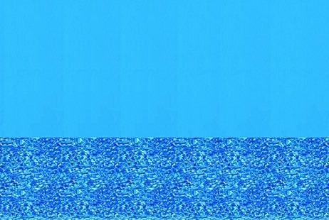 33' Round Blue Wall / Print Bottom OverLap Above Ground Pool Liner | 48" / 52" Wall | LI3348SB | 61878