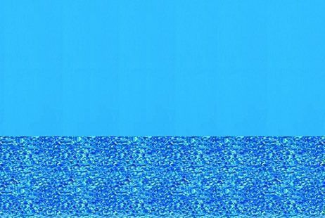 16' x 26' Oval Blue Wall / Print Bottom Overlap Above Ground Pool Liner | 48" - 52" Wall | LI162648SB | 61885