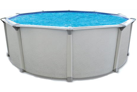 Capri Resin Hybrid Above Ground Pools with a 54 Inch Wall