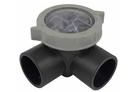 Waterway TruSeal 1-1/2" Socket x 2" Spigot 90 Degree Check Valve | 600-7020