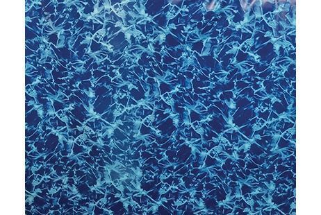 10' x 15' Oval Aurora Pattern Overlap Liner | 15 Mil Liner | 48" - 52" Wall | 3000 Series - Standard Duty (SD) | 6-1510 AURORA